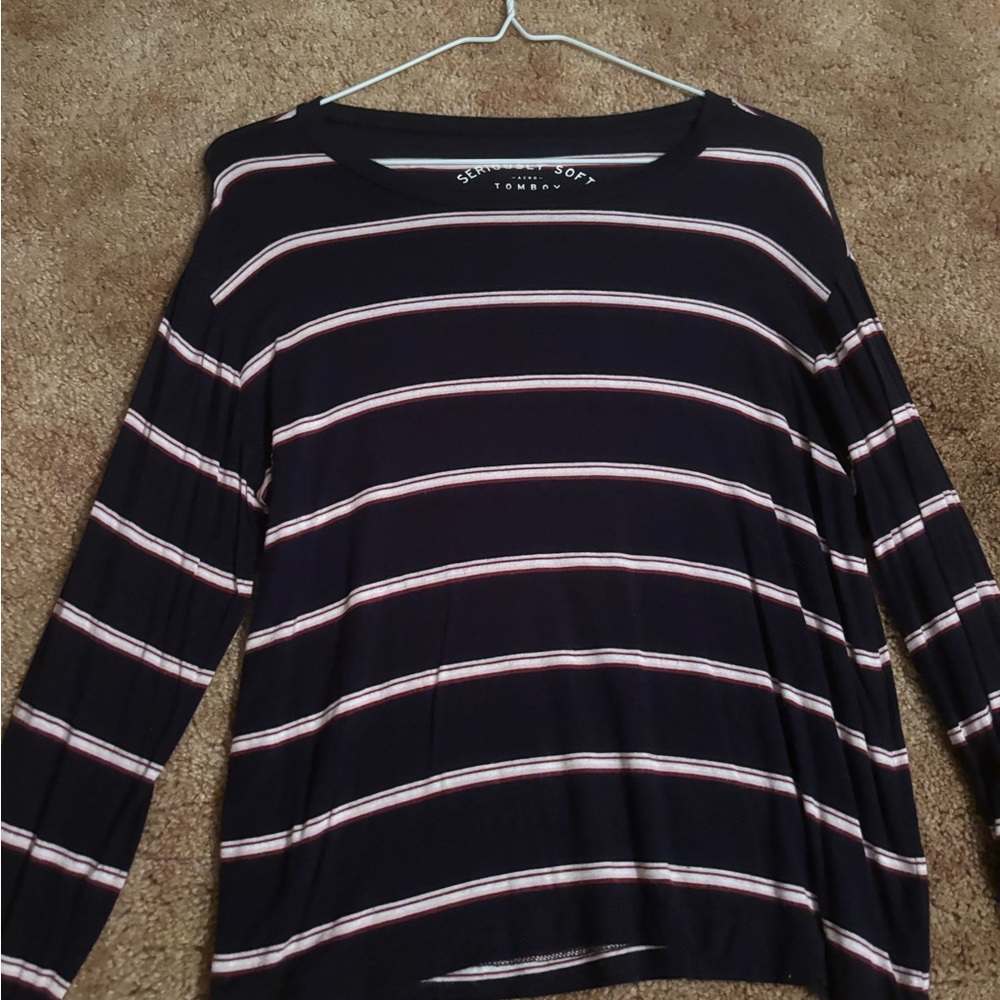 Striped Tomboy Tee